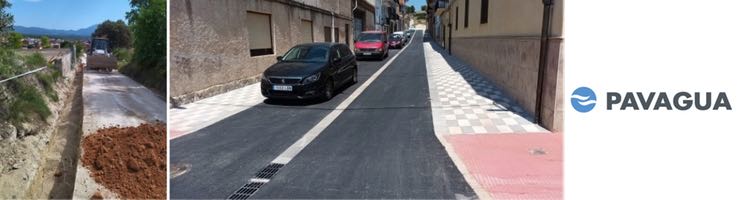 PAVAGUA finaliza las obras de renovación de la red de abastecimiento y urbanización de una calle de Quatretonda en Valencia