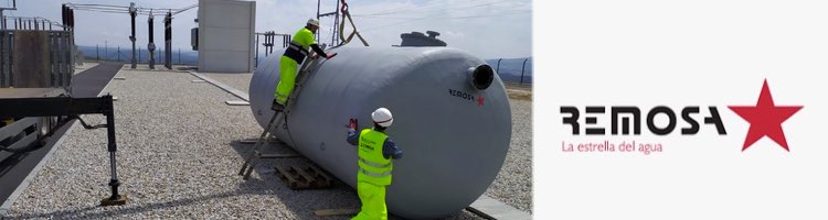 Depósitos de emergencia para subestaciones eléctricas en PRFV de REMOSA