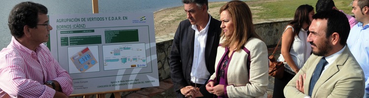La Junta de Andalucia invertirá 1,3 millones de euros en la construcción de la EDAR de Bornos en Cádiz
