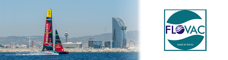 FLOVAC lidera la sostenibilidad en la America’s Cup: Saneamiento ecosostenible en Barcelona