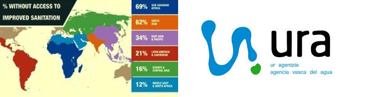 URA aportará el 5% del canon vasco para proyectos de cooperación y desarrollo internacional en agua y saneamiento