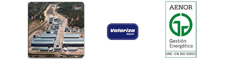 Valoriza Agua certifica su gestión energética según el estándar internacional ISO 50001 de AENOR