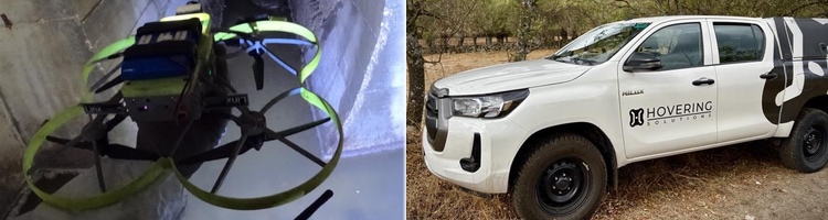 Hovering Solutions realiza dos nuevas inspecciones junto a FCC Aqualia y Grupo PACSA para el Canal de Isabel II