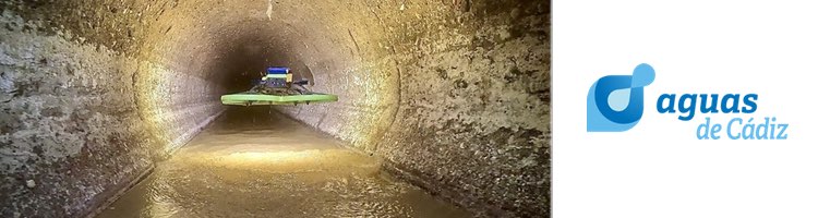 Aguas de Cádiz utiliza drones autónomos para digitalizar su red de colectores de saneamiento
