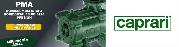 Pma - Bombas multietapa de aspiración axial de Caprari