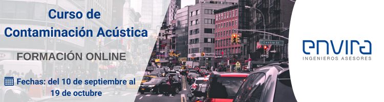 ENVIRA organiza un Curso On-line sobre "Contaminación Acústica y Ruidos Ambientales"