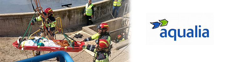 Éxito del simulacro de emergencia realizado por Linaqua en las instalaciones de la EDAR de Linares en Jaén