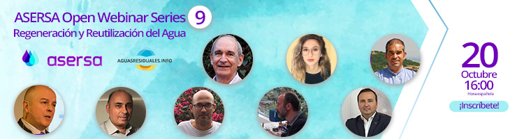 "El Servicio Municipal de distribución de Agua Regenerada" en el ASERSA Open Webinar Series 9