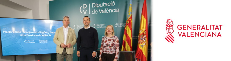 La Generalitat y la Diputaci&oacute;n de Valencia invertir&aacute;n m&aacute;s de 51 M&euro; para actuar en 77 sistemas de saneamiento