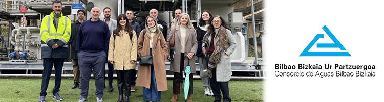 El Consorcio del proyecto Hazitek CLEARDBP visita el Centro Avanzado de Tratamiento del Agua Bilbao Bizkaia