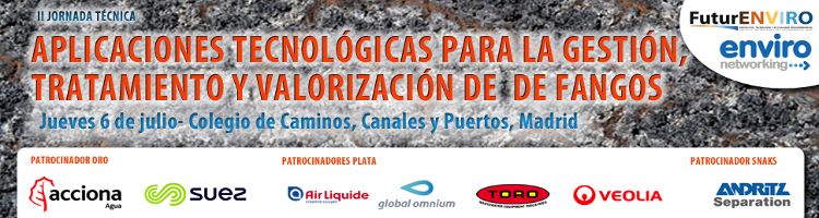 II Jornada técnica sobre "Aplicaciones Tecnológicas para la Gestión, Tratamiento y Valorización de Fangos"