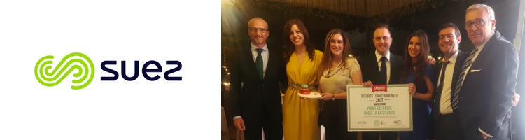 SUEZ Spain recibe un premio por su programa de mejora continua Concerto