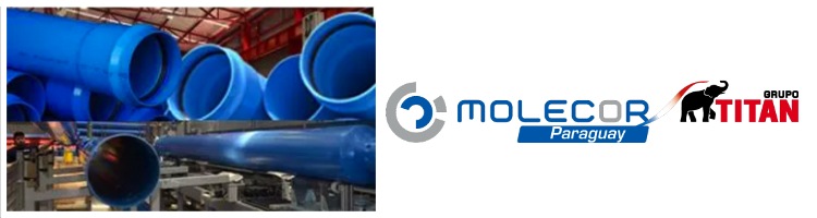 El Consorcio Molecor-Titán pone en marcha la nueva planta para la producción de Tuberías TOM de PVC-O en Paraguay