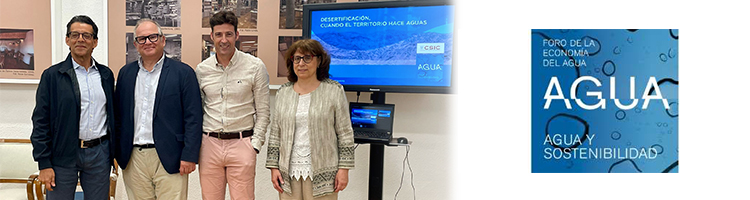 El Foro de la Economía del Agua aboga por incorporar criterios de planificación hidrológica en la lucha contra la desertificación y la sequía