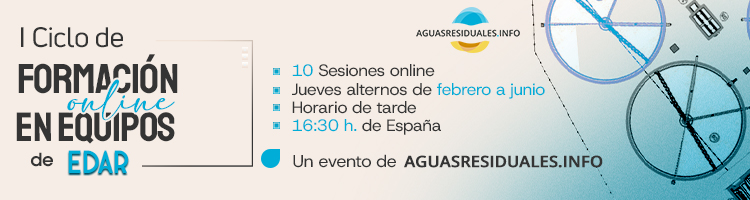 Presentamos el &ldquo;I Ciclo de Formaci&oacute;n online de Equipos de EDAR&rdquo; de AGUASRESIDUALES.INFO