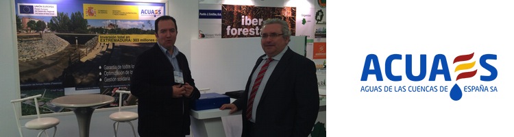 ACUAES participa en Foro FICON 2014 en Don Benito - Badajoz, presentando las obras hidráulicas ejecutadas en Extremadura