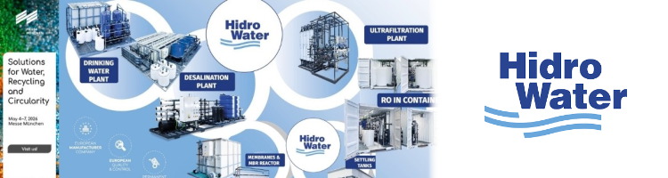 HIDRO-WATER estar&aacute; presente en IFAT Munich 2026, la feria l&iacute;der mundial en tecnolog&iacute;as medioambientales