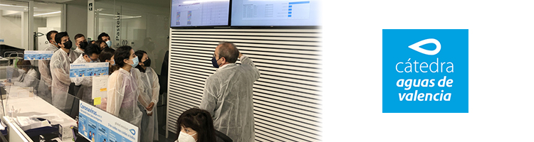 La Cátedra Aguas de Valencia visita las instalaciones de GOLab, centro tecnológico de Global Omnium