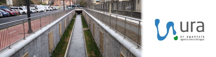 URA elimina un vertido al r&iacute;o Oria en Andoain, de una poblaci&oacute;n equivalente a  5.200 habitantes