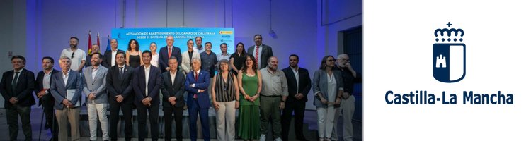 Castilla-La Mancha acelera la llegada de agua de calidad y en cantidad al Campo de Calatrava, Daimiel y Ciudad Real con 95 M€