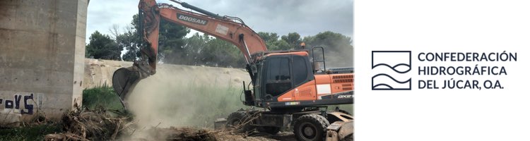Continúan los trabajos de adecuación y acondicionamiento del nuevo cauce del río Turia tras la DANA