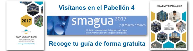 Visita el STAND de AGUASRESIDUALES.INFO en SMAGUA y recoge tu "Guía de Empresas 2017"