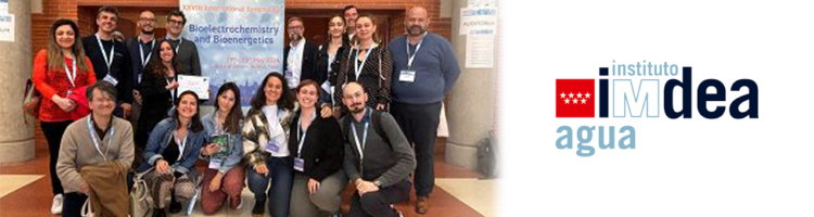 Gran representación de IMDEA Agua en el XXVIII Simposio Internacional de Bioelectroquímica y Bioenergética