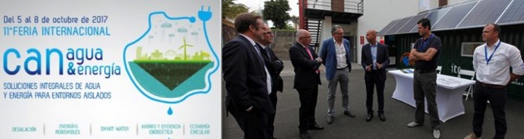 El ITC exhibió en Canagua sus proyectos destacados en materia de desalación