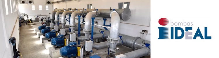 Bombas Ideal fabrica y suministra un paquete de 26 bombas centrífugas para el proyecto de desalación de Djerba en Túnez