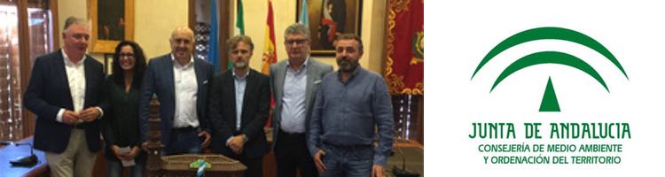 La Junta mantiene un encuentro en Nerva para abordar el estado de la depuración en la cuenca minera de Huelva