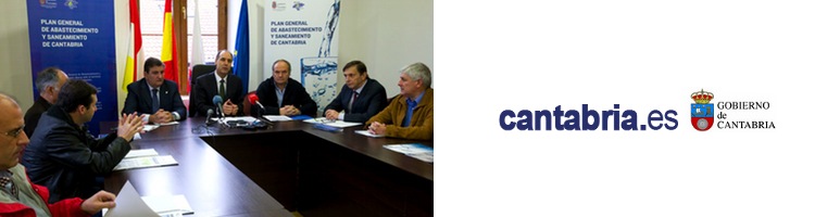 El Gobierno de Cantabria presenta el Plan de Abastecimiento y Saneamiento con 400 millones de euros de inversión