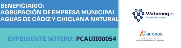 Chiclana avanza en la digitalizaci&oacute;n del ciclo urbano del agua con m&aacute;s del 75% de las actuaciones del PERTE ya desarrolladas