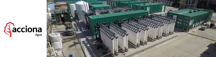 ACCIONA construye en Italia la desaladora de uso industrial más grande del Mediterráneo