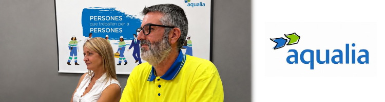 GT y CC.OO. ponen en valor las condiciones laborales de los trabajadores de Aqualia en Catalu&ntilde;a