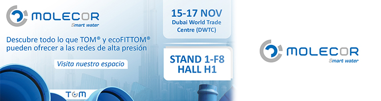 Molecor presentará sus productos en "Wetex and Dubai Solar Show 2023"