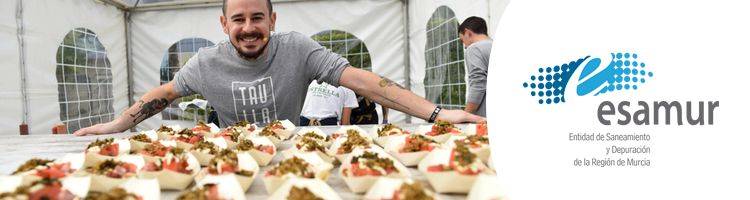 El chef Julio Velandrino realizó un ‘showcooking’ con agua regenerada en las Jornadas Técnicas 2018