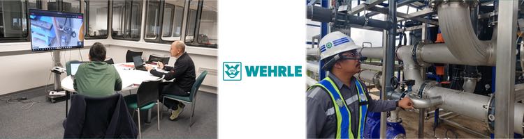 WEHRLE consigue realizar su primera puesta en marcha en Indonesia a distancia y en directo a través de realidad virtual