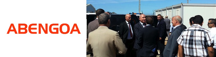 El Ministro de Agua y Medio Ambiente de Argelia visita la recién inaugurada planta desaladora de Abengoa en Ténès