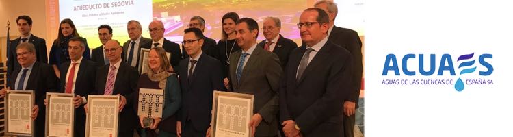La actuación “Saneamiento de Vigo”, premio Acueducto de Segovia que concede el Colegio de Ingenieros de CCP