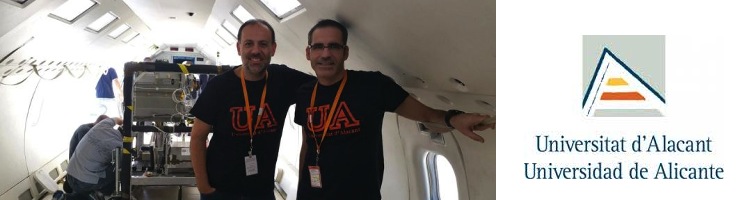 Científicos de la UA prueban con éxito en Houston catalizadores que permiten la recuperación de agua a partir de la orina de los astronautas