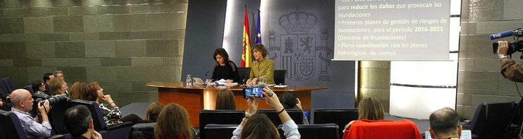 García Tejerina: los Planes de Gestión de Riesgo de Inundación aprobados hoy suman más de 1.000 medidas y una inversión de 800 millones de euros