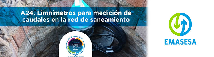 A la vanguardia del saneamiento con la sensorización de la red a través de limnímetros