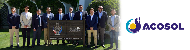 Acosol entrega su primer sello de calidad que reconoce el uso de agua regenerada y su utilización en campos de golf