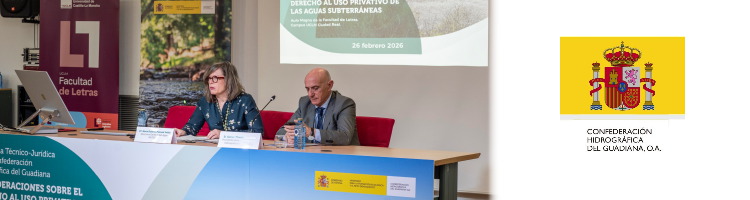 La directora general del Agua del MITECO destaca a  la CHG en relaci&oacute;n con la gesti&oacute;n de las aguas subterr&aacute;neas