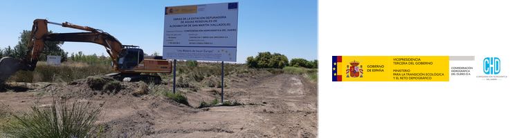 Comienzan las obras de la EDAR de Aldeamayor de San Martín en Valladolid, con un presupuesto de 2,5 M€