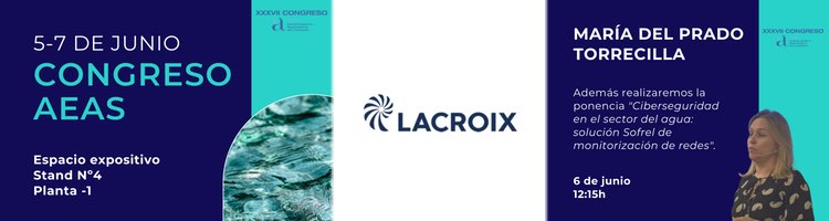 LACROIX participará en el "XXXVII Congreso de AEAS en Castellón" del 05 al 07 de junio