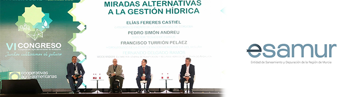 ESAMUR pone en valor el agua regenerada en el "VI Congreso de Cooperativas Agroalimentarias" celebrado en Córdoba