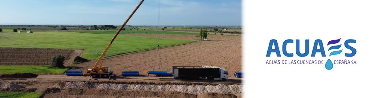 ACUAES inicia la instalaci&oacute;n de tuber&iacute;as para garantizar el abastecimiento de calidad al Campo de Calatrava, Daimiel y Ciudad Real