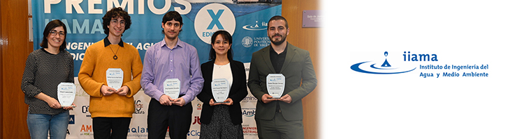La X Edición de los Premios IIAMA-UPV reconoce la excelencia científica e innovación en la gestión del agua