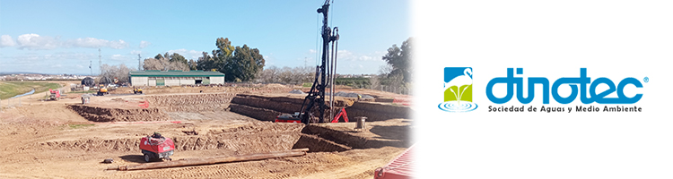 DINOTEC comienza las obras de la “Agrupación de Vertidos y EDAR de Villaverde del Río" en Sevilla